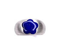 Anello Stocco Gioielli Donna in Oro bianco Lapislazzulo FLW - FLW